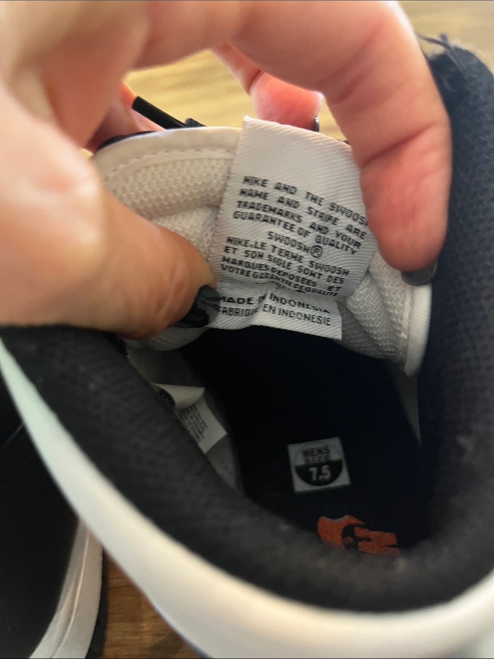 Nike Dunk High Retro "Panda" sneakers, - Picture 8 of 8